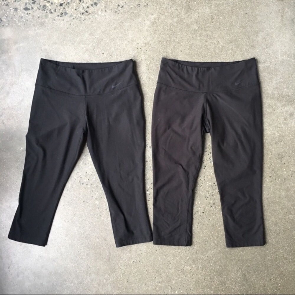 *2 PAIRS* Nike Crop Dri Fit Leggings Size S